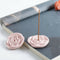 1Pc Rose Incense Burner Stick Holder Ceramic Censer Plate Aromatherapy Decor