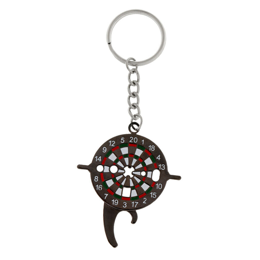 Dart   Tool   Accessory   Mechanic   Wrench   Keychain   Keyring   for   Steel /