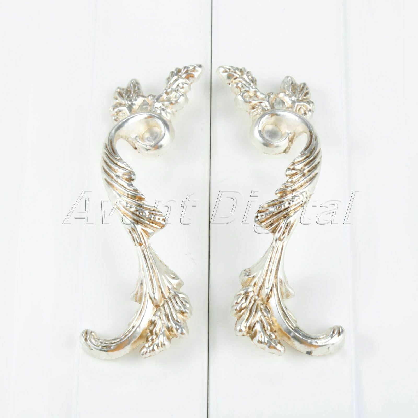 Furniture Closet Dresser Door Handle Pull Wardrobe Drawer Cabinet Knob Retro Set