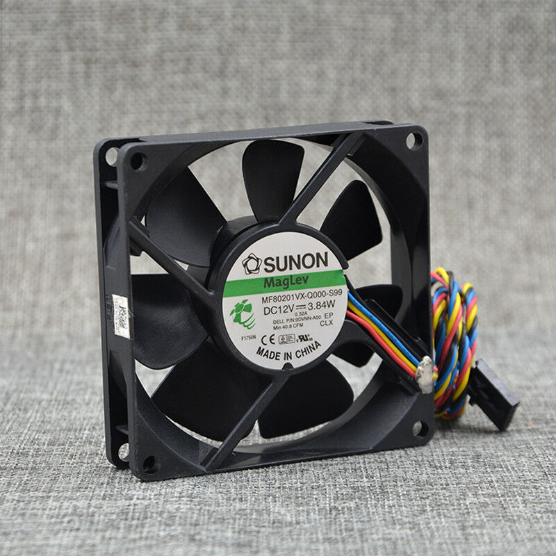 For SUNON Cooling fan MF 80201VX-Q000-S99 12V 3.84W 8020 8CM 80x80x20mm