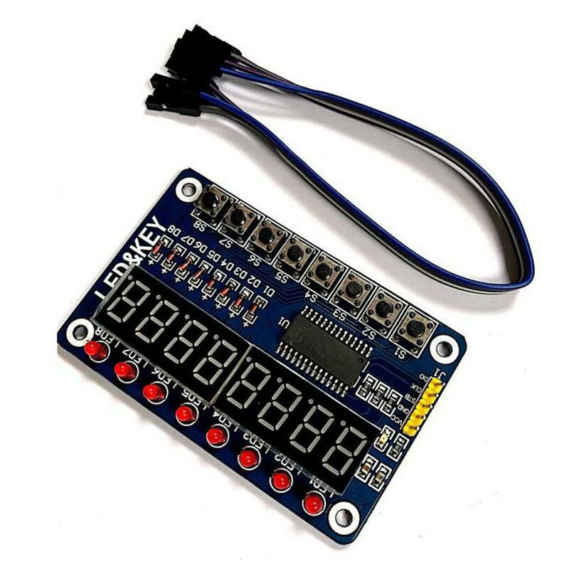 TM1638 Module TM1637 4 Key Display For AVR Arduino MAX7219 Digital LED Tu.l8