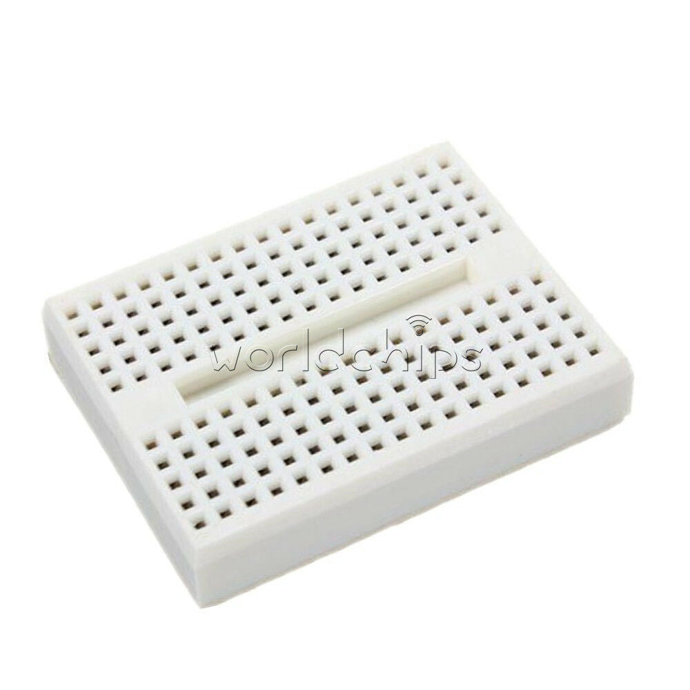 10PCS 170 Tie-points Mini White Solderless Prototype Breadboard For Arduino