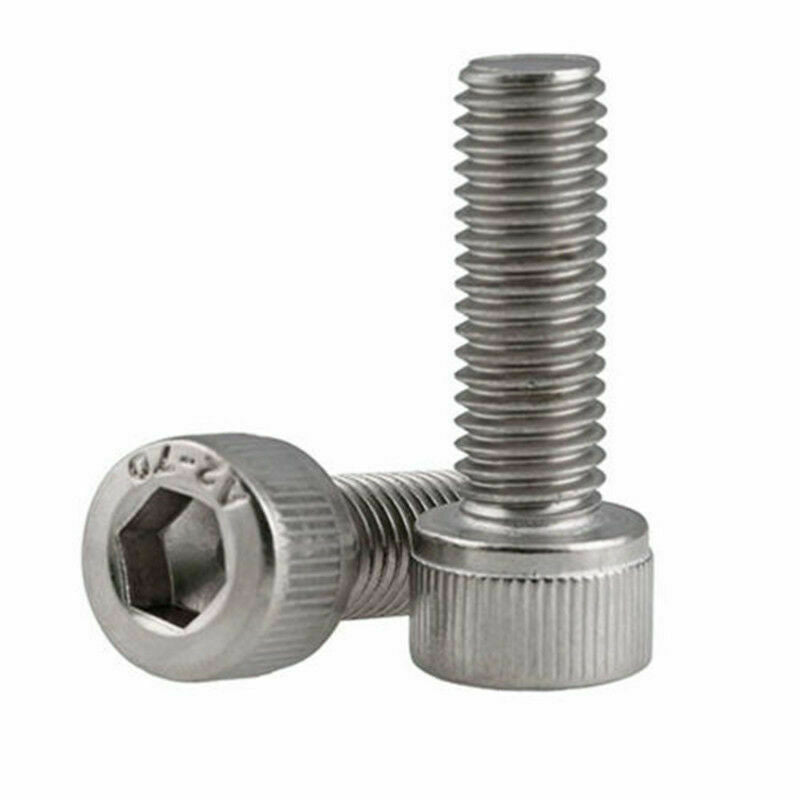 320pcs Stainless Steel Hex Socket Cap Head Bolts Screws Nuts  304 KitDIN912 M3