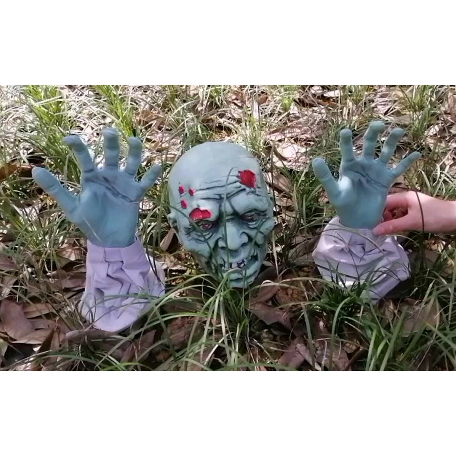 Garden Zombie Decoration Lawn Severed Hands Ornament Yard Stakes Sculpture