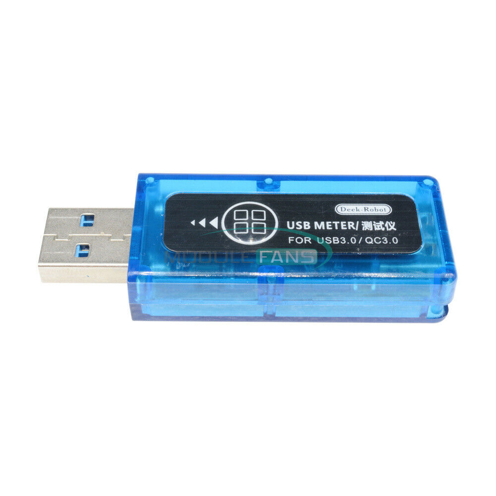 USB3.0 Battery Charger Voltage Current Tester Capacity Power Detector OLED