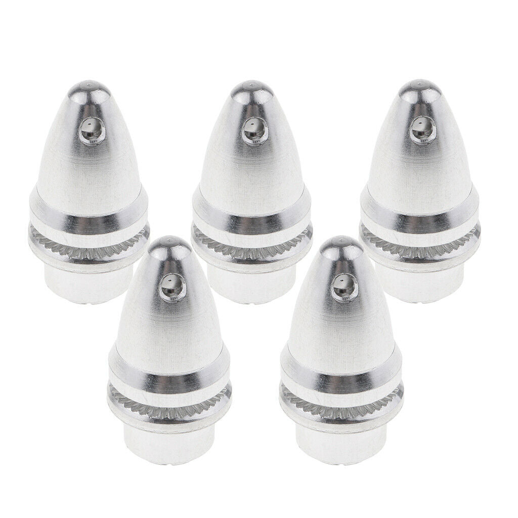 5pcs 3-4mm Aluminum Bullet Propeller Adapter Holder for Brushless Motor Prop D