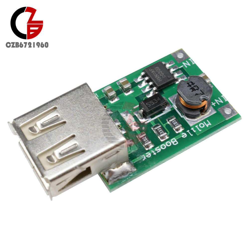 USB Power Supply Module for Mobile DC-DC 2V-5V to 5V 1200MA 1.2A Step up Boost
