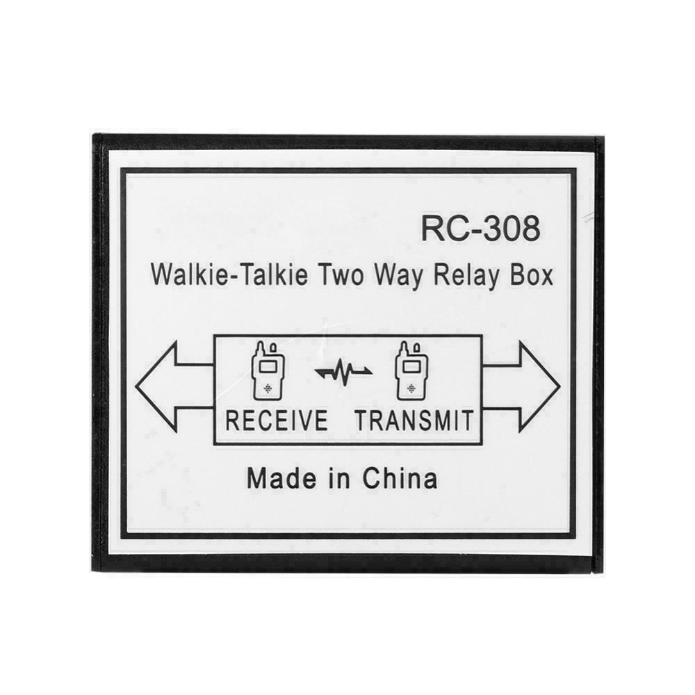 RC-308 Handheld Two Way Radio Relay Walkie Talkie Repeater Box UHF VHF K Port