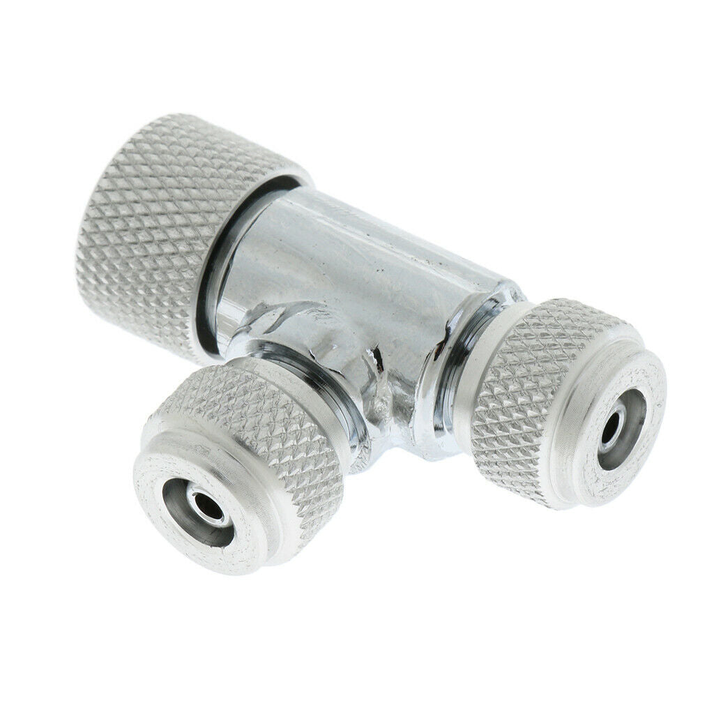 Aquatic CO2 Supplies System Bubble Counter Valve Regulator Dual Head
