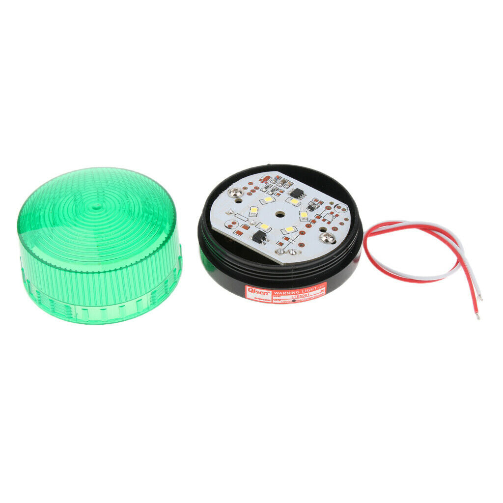 24V / Always-on Warning Light Round Signal Beacon Lamp Green