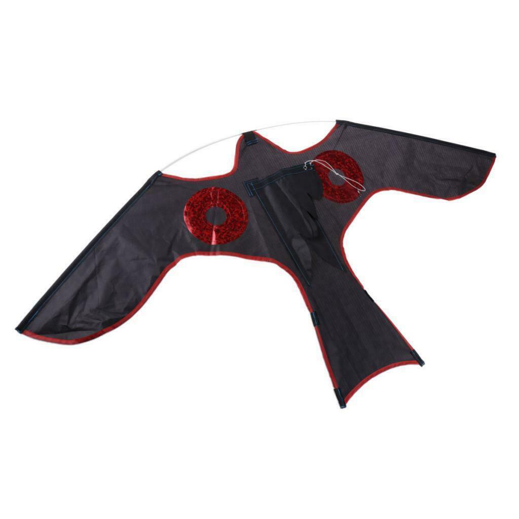 Red Eyes Simulated Hawk Bird Repellent Scarer Kite for Outdoor Professional