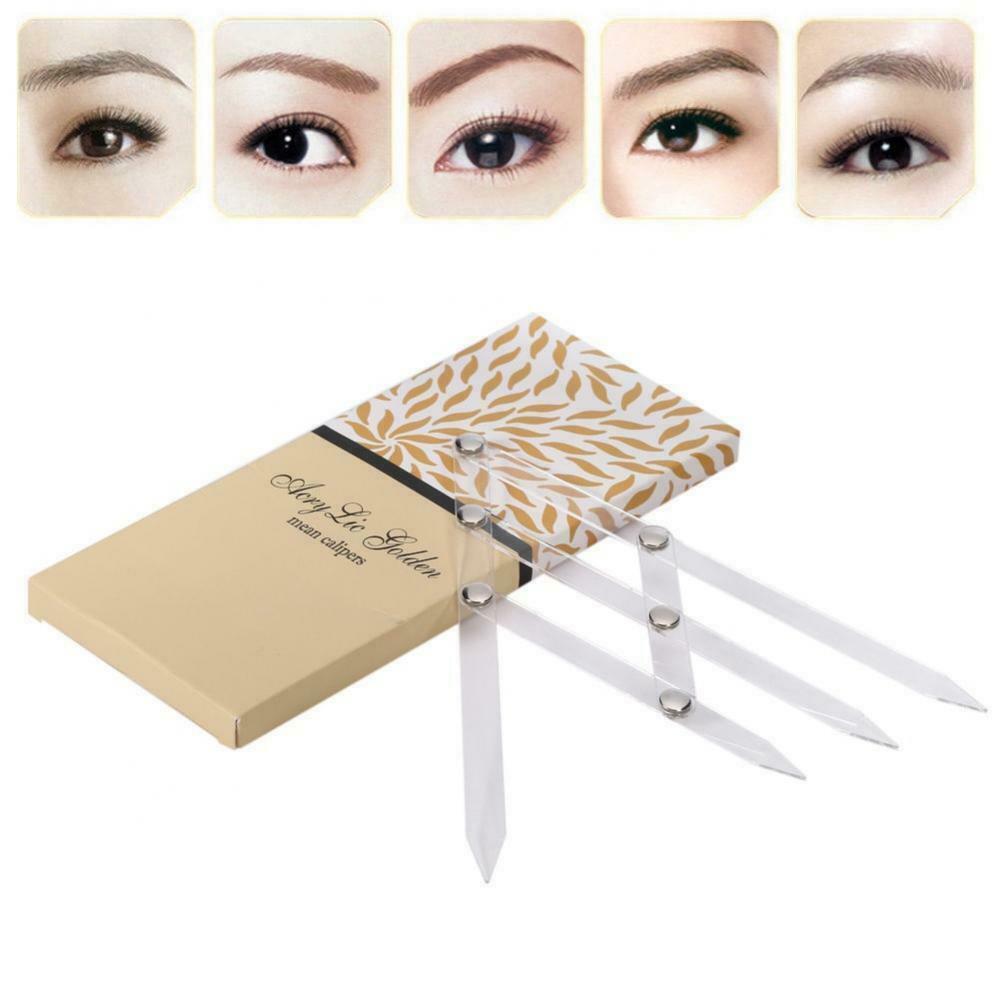 Eyebrow Ruler Microblading  Pen Eyebrow Tweezer for Professionals And Beginners