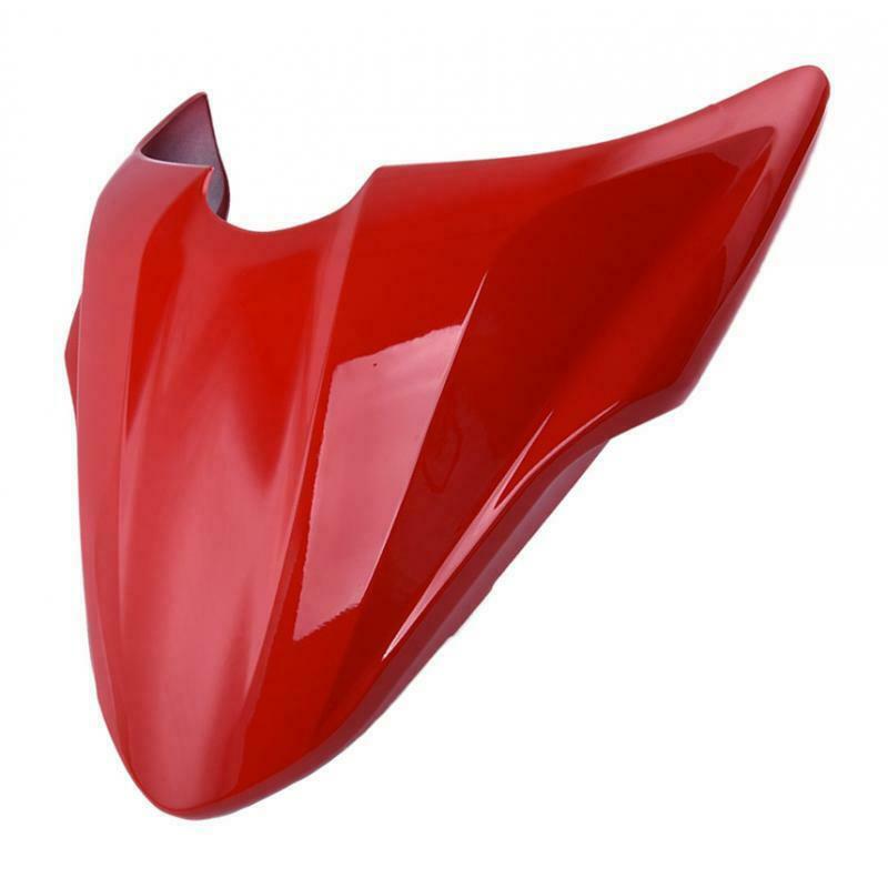 Motorcycle Pillion Rear Seat Cowl Cover For DUCATI Monster 821 Red+Black New