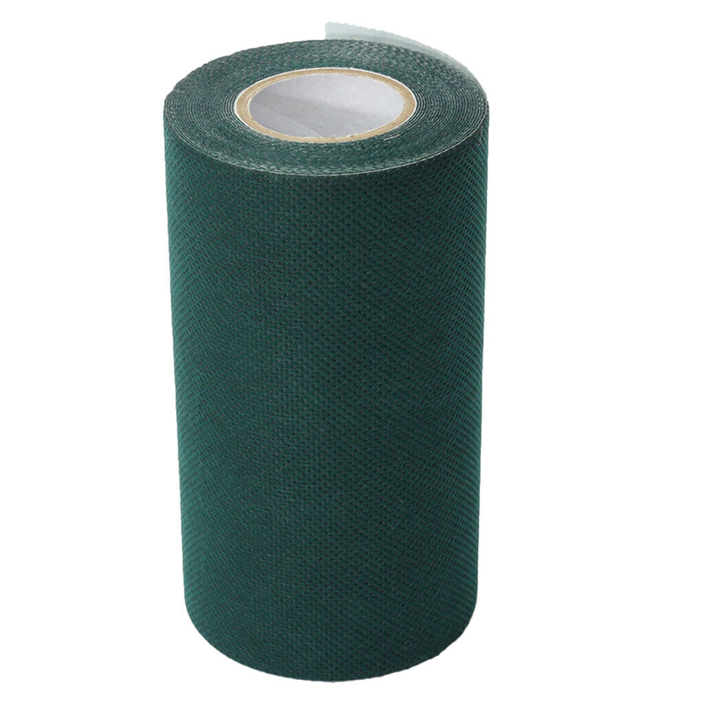 Artificial Grass Seaming Tape Self-Adhesive Tape- 15cmx5m/ 6''x16.5ft, Green
