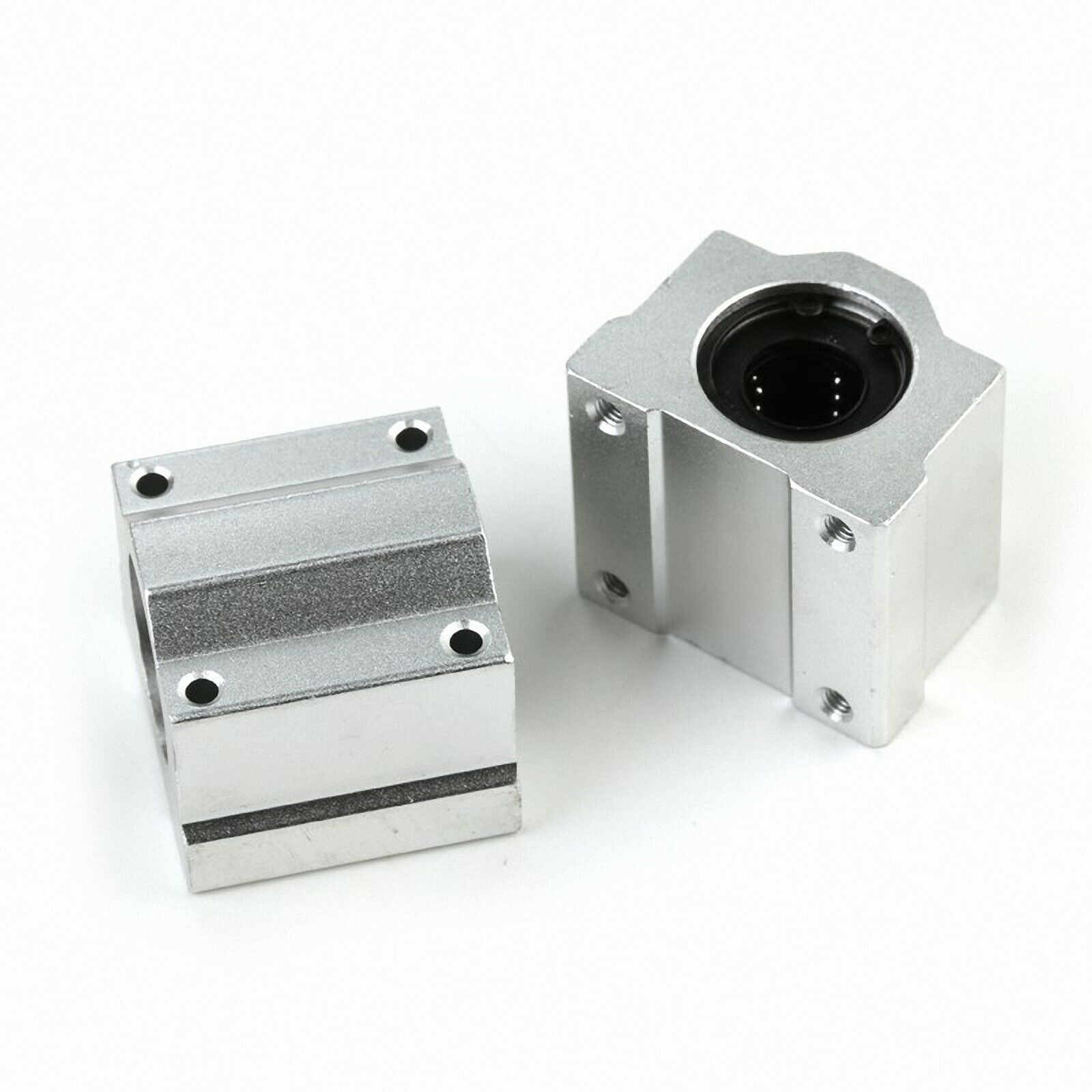 2Pcs SC10UU SCS10UU Linear Ball Bearing Pellow Block Linear Unit For CNC [M_M_S]