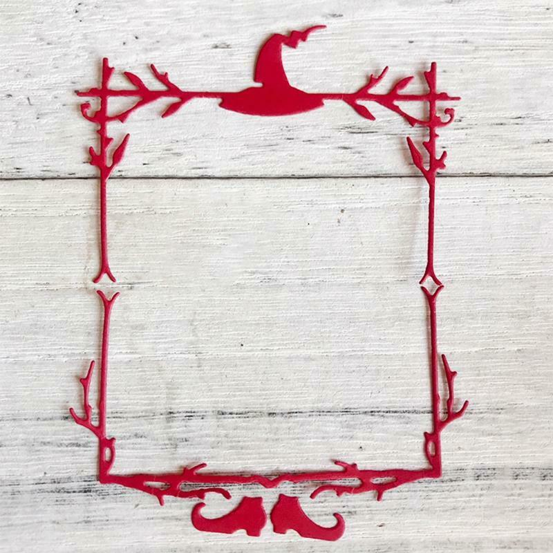 Halloween Wizard Hat Metal Cutting Dies Stencil DIY Scrapbooking Album Template