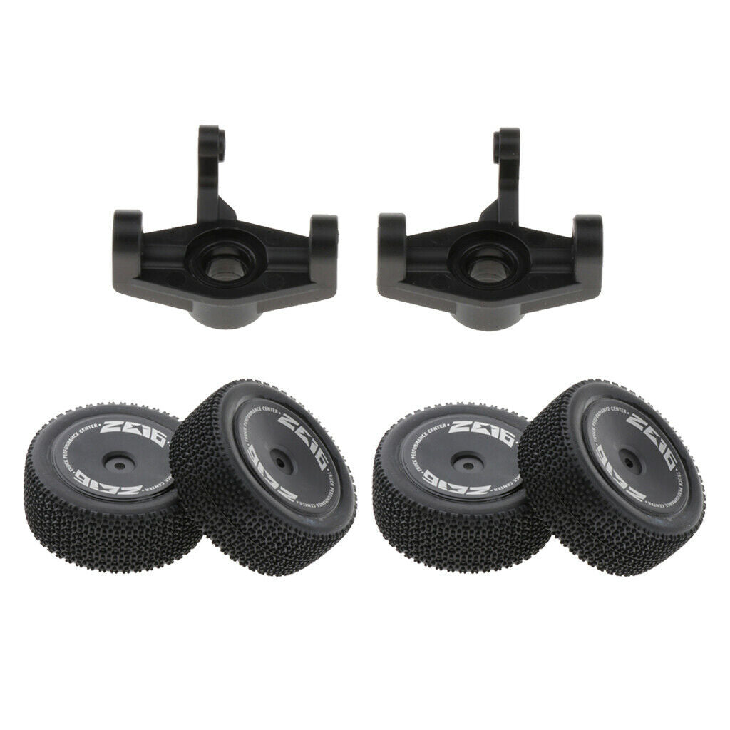 1:14 Scale RC Crawler Car Front Hub Carrier & Rear Tires for WLtoys 144001