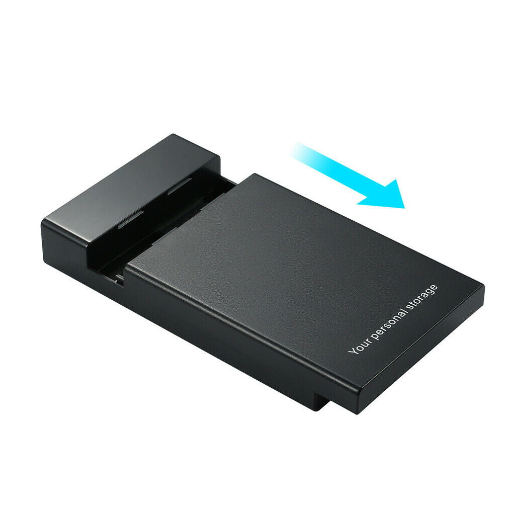 External Hard Drive Enclosure Adapter 3.2/2.5 Inch Case for HDD SSD UK
