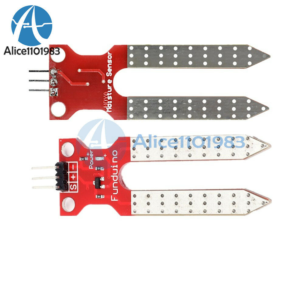 Soil Humidity Sensor Module Hygrometer Detection Module for Arduino AVR 3.3V/5V
