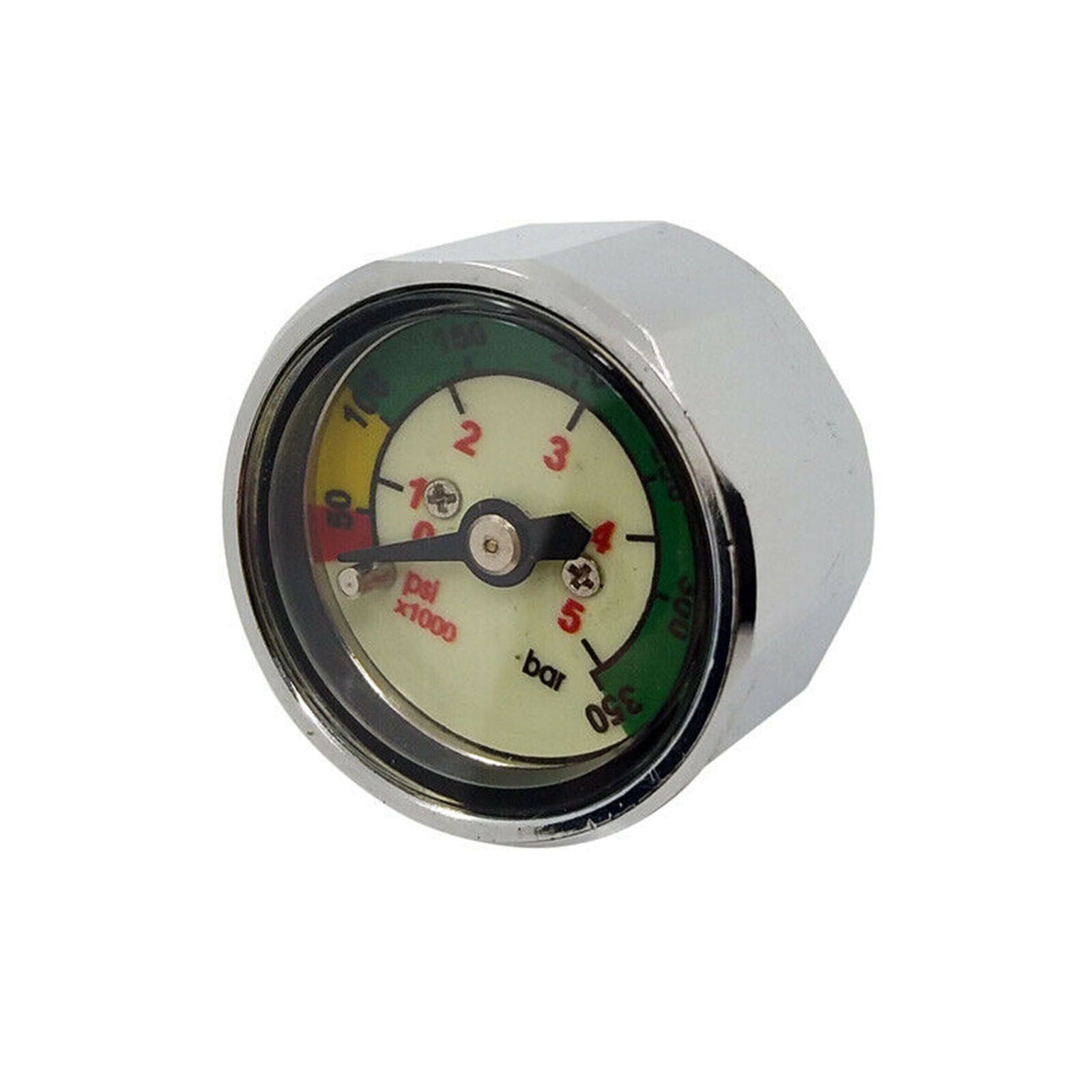 Mini Scuba Diving Pony Bottle Pressure Checker Tank Gauge 350 Bar 5000 PSI