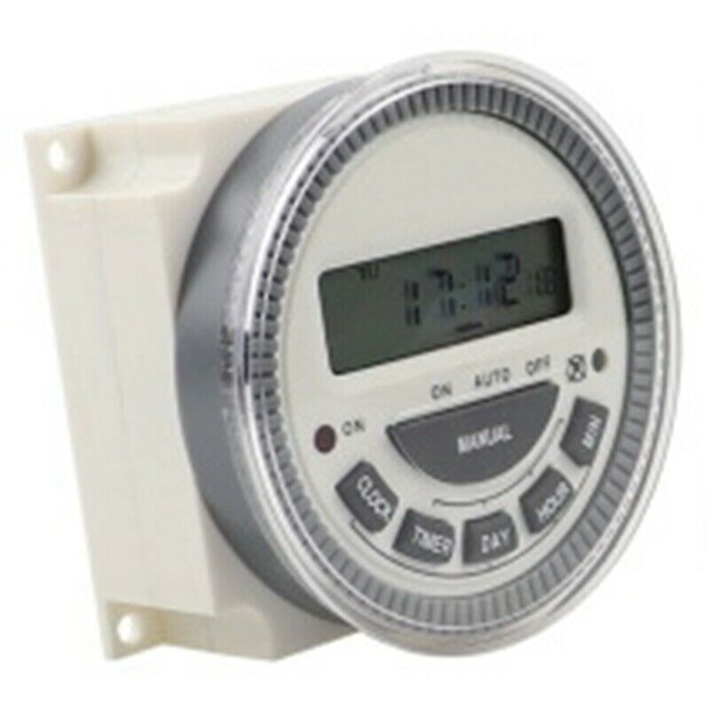 Cn304A Ac 220V 5P Y2R4 Timer Switch Relay Programmable Digital Lcd Power Supply