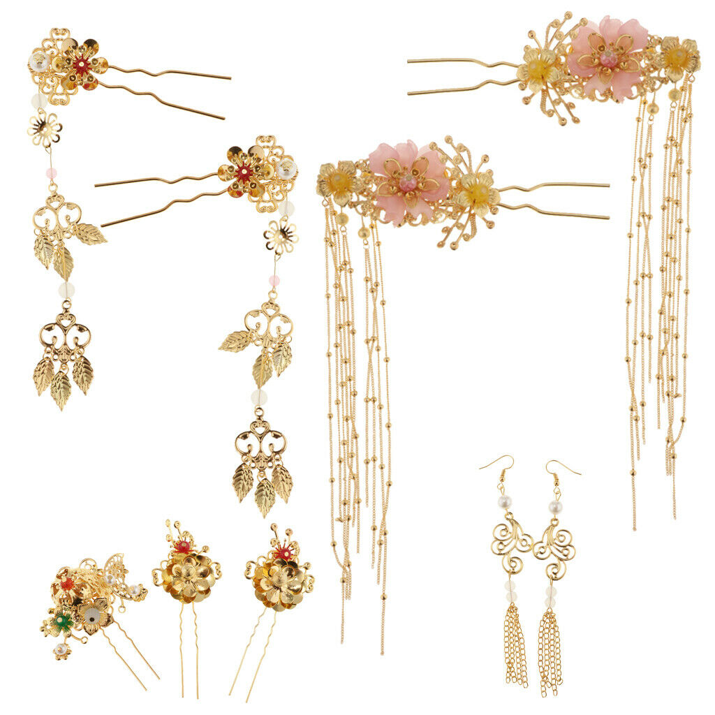 Chic Bridal Headdress Wedding jewelry Chinese Traditional Hair Accessories