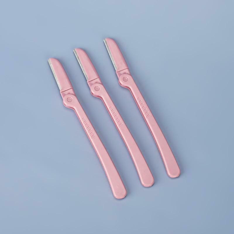 9Pcs Eyebrow Razors Pink Multi Purpose Hair Removal Tool Epilators Hair Trimmer