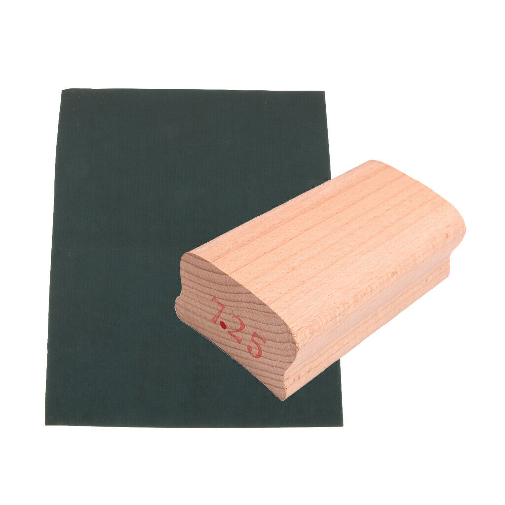 Wood Radius Sanding Block Fingerboard Fretboard Fret Leveling Tool 7.25