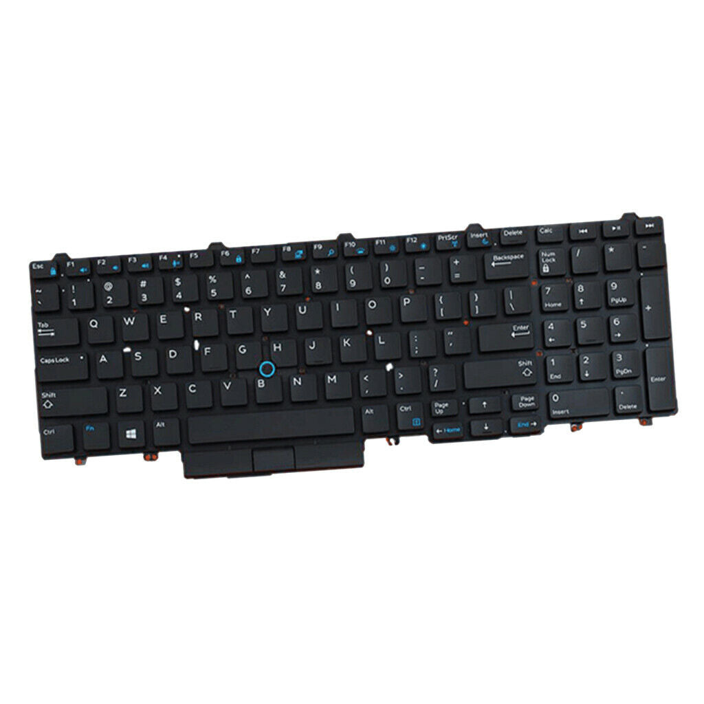 Premium US Laptop Keyboard for Dell Latitude E5550 E5570 PK1313M4A26 Black