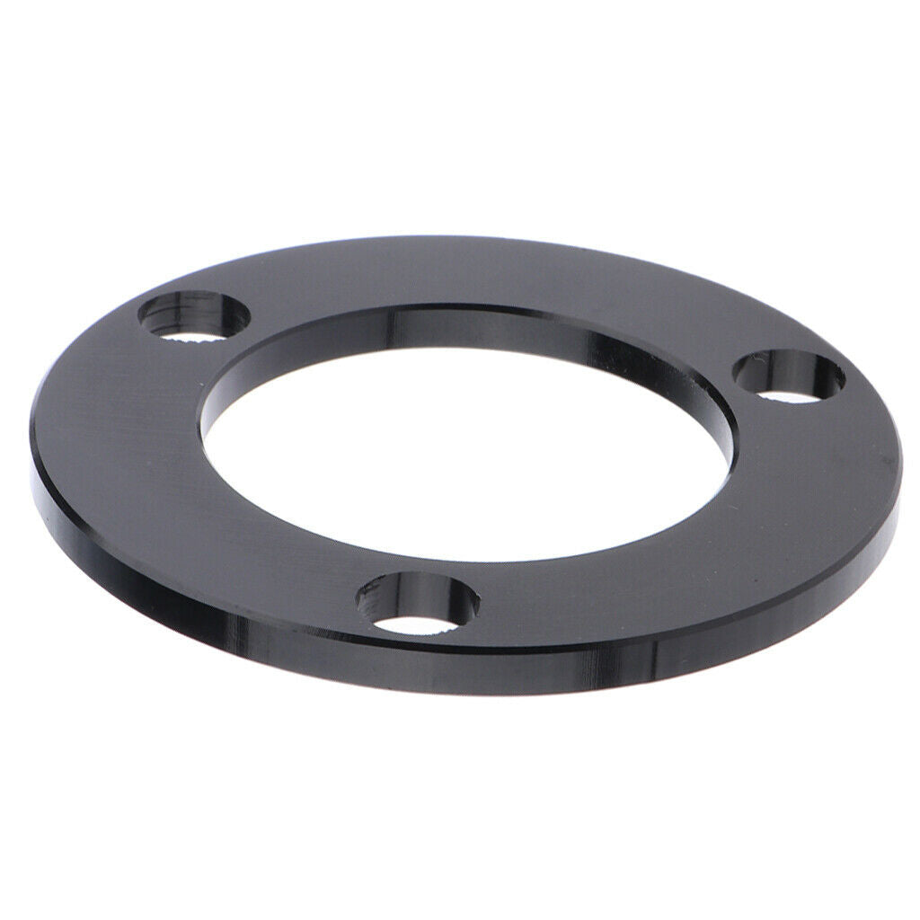 3 Bolt Aluminium Motorcycle Hub Spacer Brake Disc Rotor for Electric Bike Black