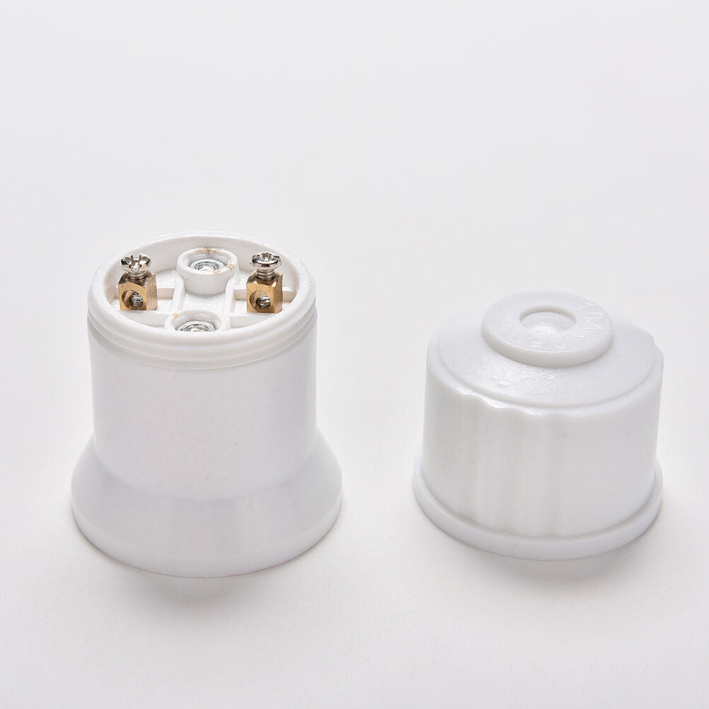 Edison Screw E27 Light Bulb Light Socket Base Holder Lamp Holder Socket Wh.l8