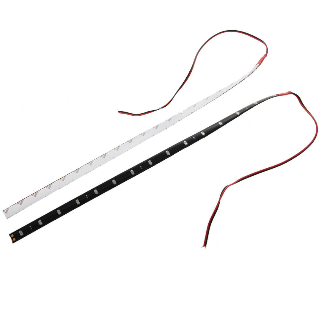 2x 12" Yellow 3528 SMD Flexible LED Light Strips for car/truck/suv/van/RV
