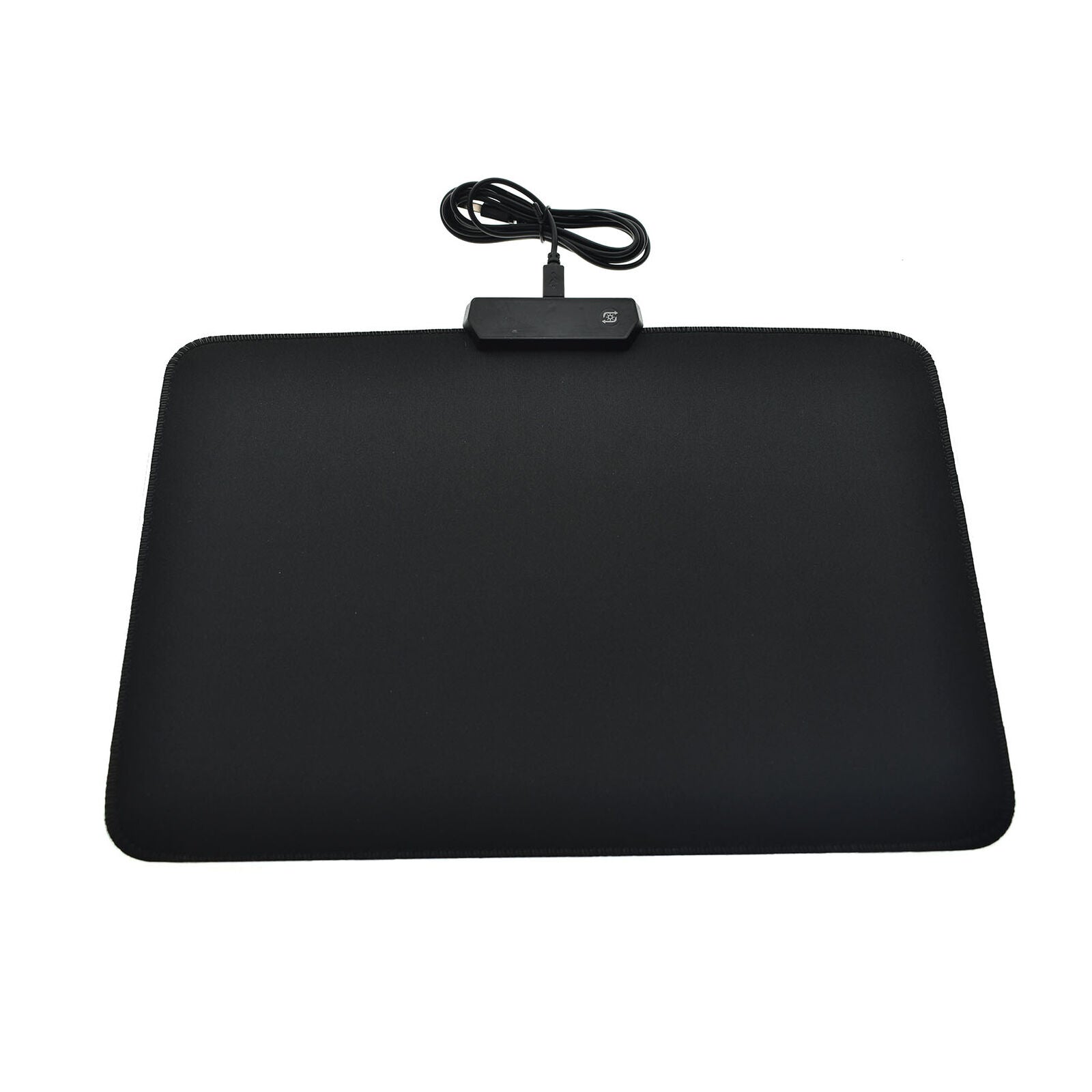 RGB Gaming Mouse Pad Large Color LED Lighting Wired USB 13.8 x 9.8 Inches
