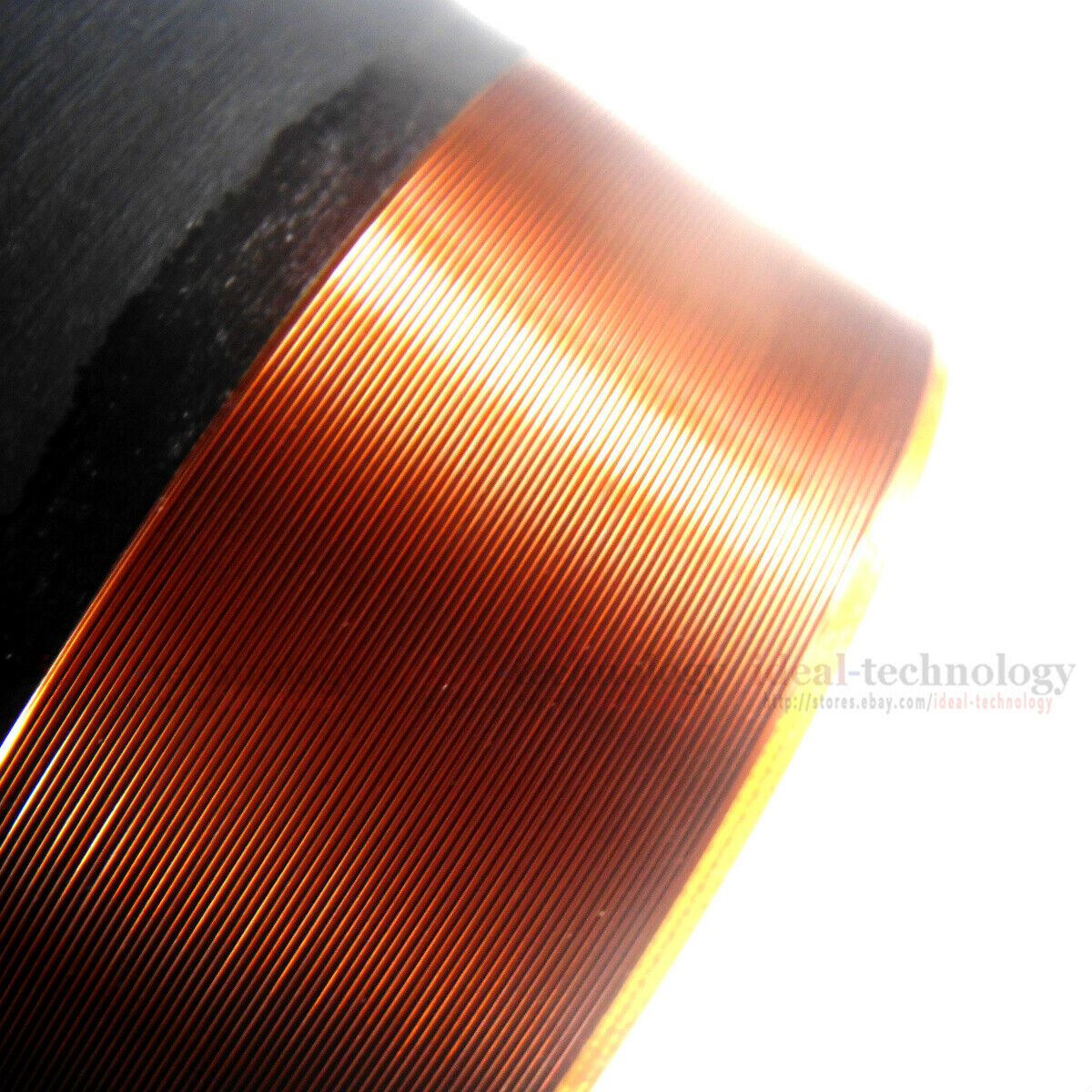 4pcs(2pair) 60.5mm glassfiber Bass voice coil Pure copper Round wire 8 ohm
