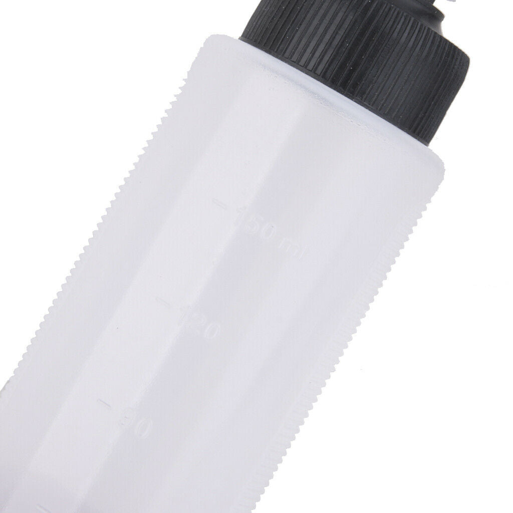 3pcs 150ml Plastic Hair Dye Applicator Pointed Perming Tinting Empty Bottle
