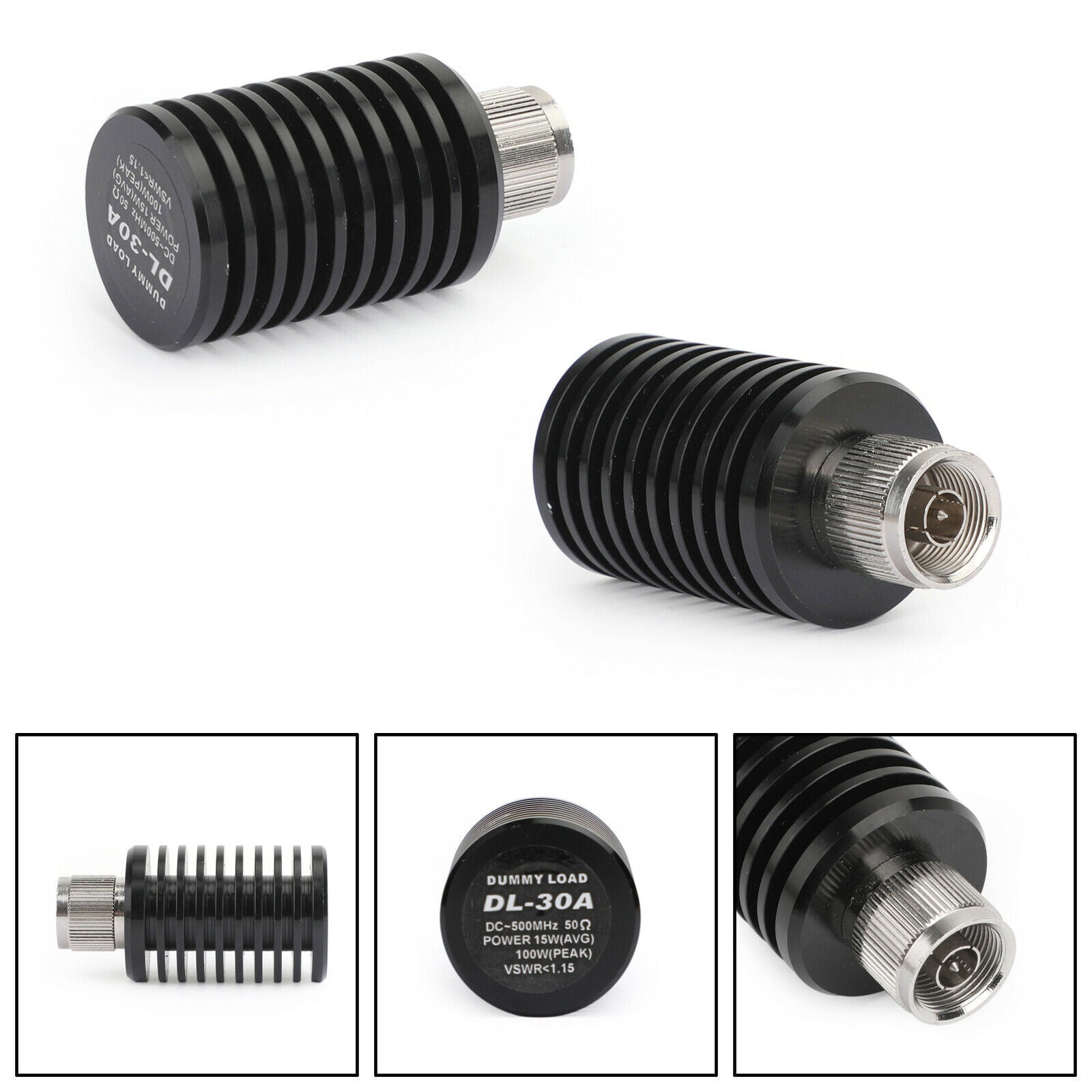 Dummy Load DL-30A PL259 N-Male 0-500MHz 15W Test Antenna for Two Way Radio A2