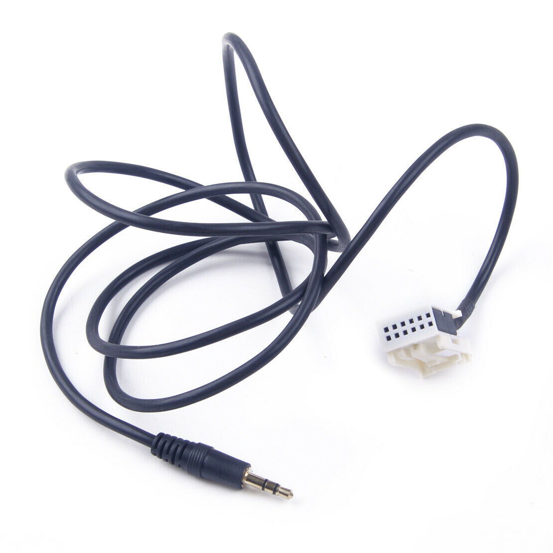 Black Cable Connector Audio AUX Adapter Fit for Peugeot 308 406 407 508 3.5MM An