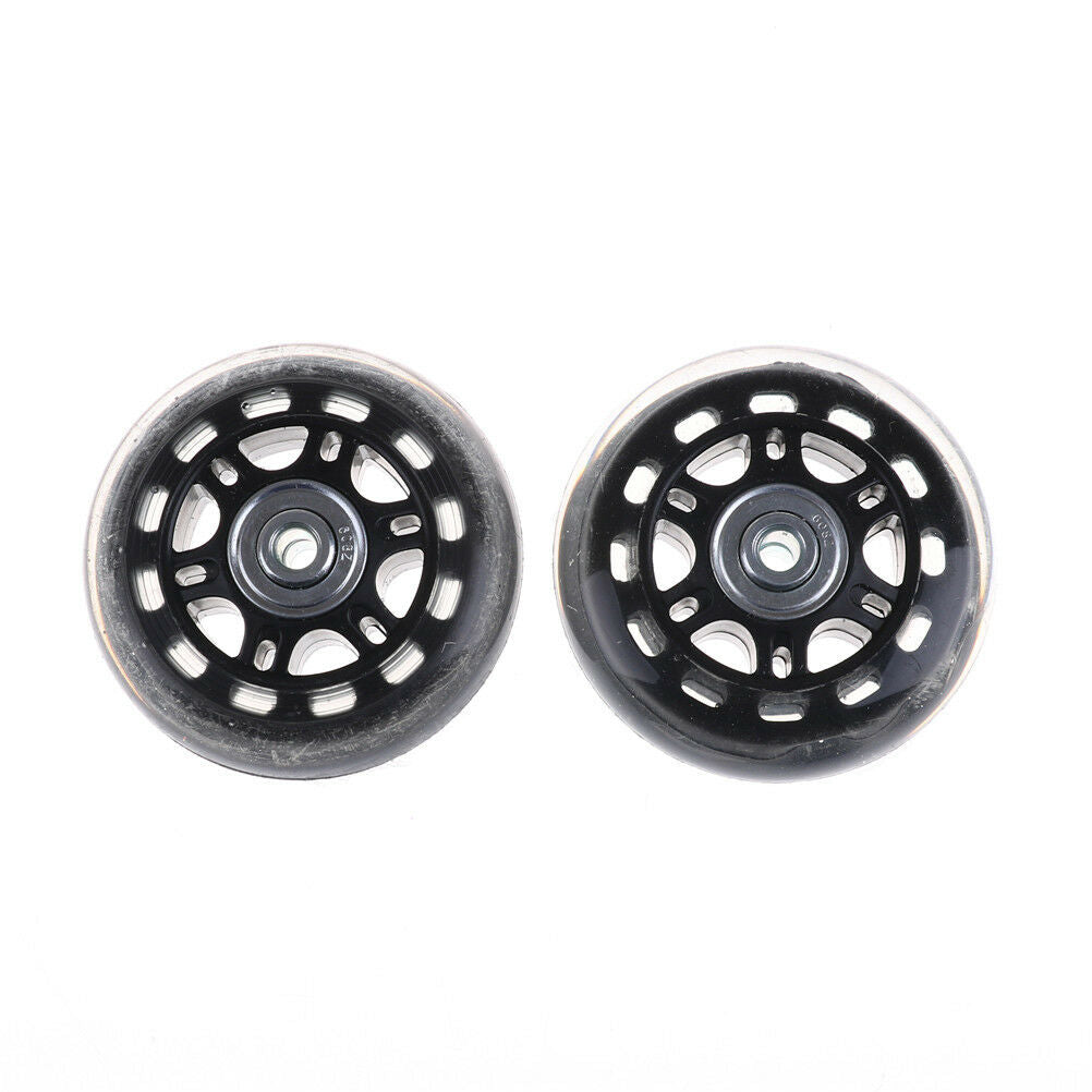 2x Luggage Suitcase Replacement Wheels Axles Repair Parts 70*24mm High QualDEAU
