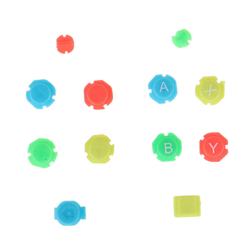 Colorful ABXY Directions Buttons Joystick for NS Joy-con Left Right Controlle FG