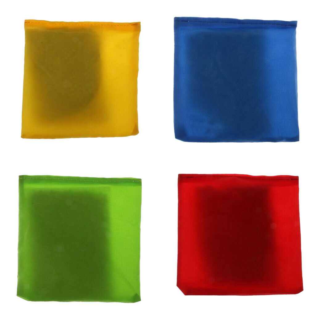 4pcs Canvas Cornhole  For Backyard Tossing Corn