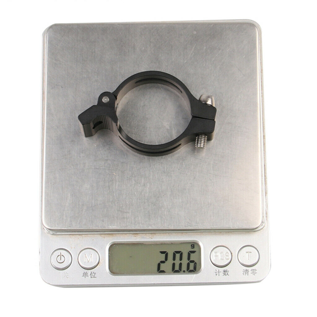 Adjustable Durable Aluminum Alloy Derailleur Clamp 34.9mm