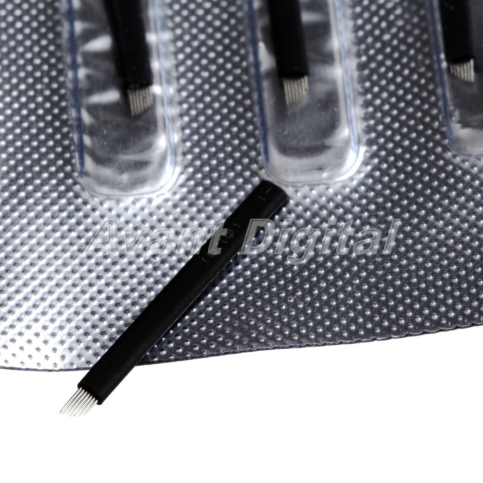 5PCS Microblading Pen Tattoo Needle Blades 7 Pin Eye Eyebow Permanent Makeup