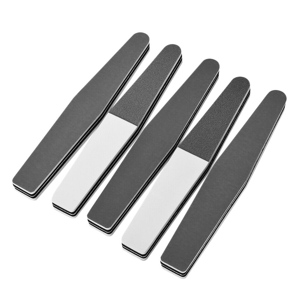 5x Pro Nail File Buffer Block For Natural Nail UV Gel Nail Polisher Manicure