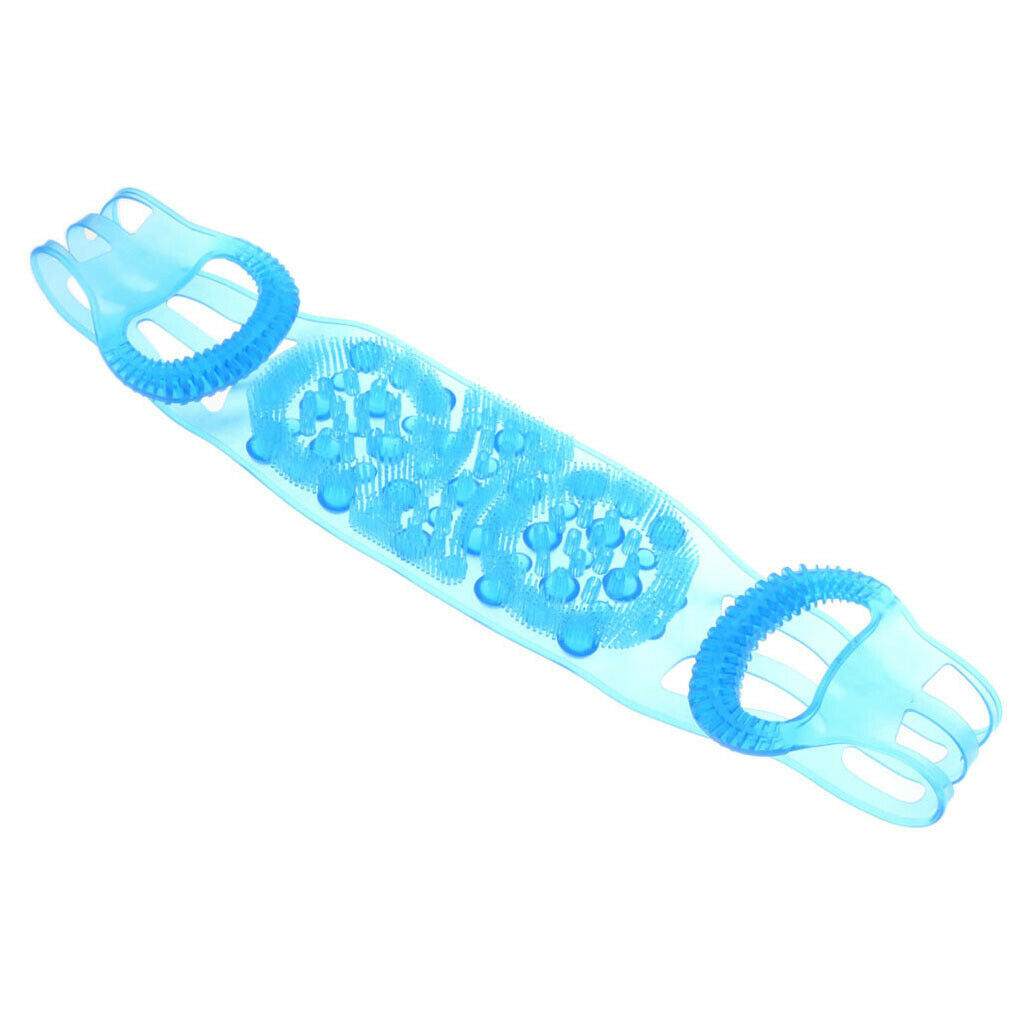 Massage Brush Designed Exfoliating Back Scrubber Shower Back Strap Men Women
