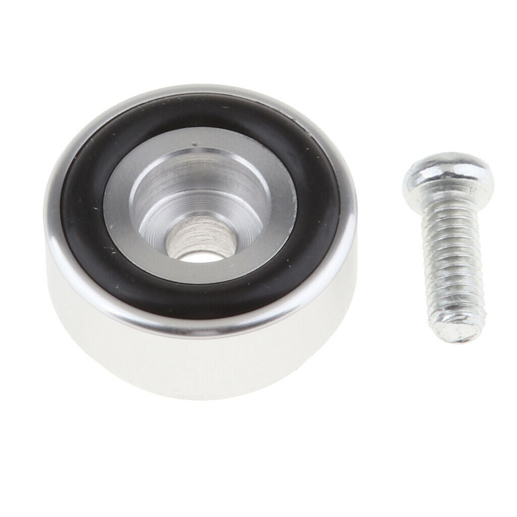 Amplifier Speaker Feet Spikes Mat Fenestrated Pad with 1pcs Screw, 20x10mm,