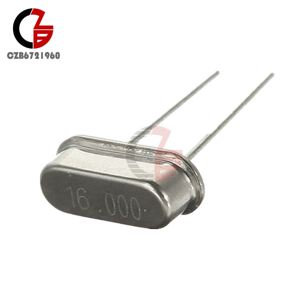 10Pcs 16.000MHZ 16MHZ 16M HZ HC-49S Crystal Oscillator New