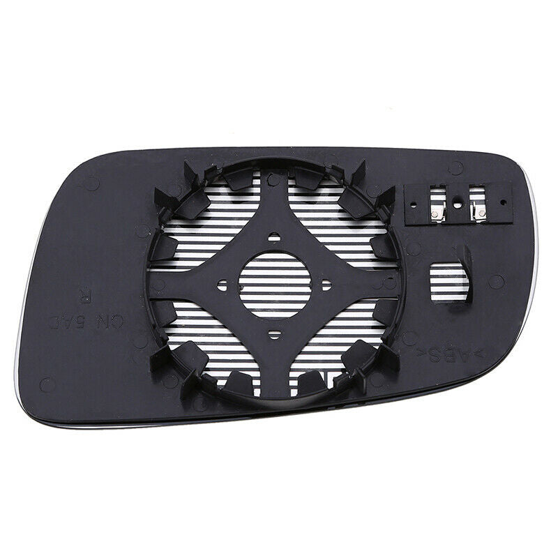 Blue Front Right Side Mirror Glass Heated Fit Volkswagen Jetta Variant 2001-2006
