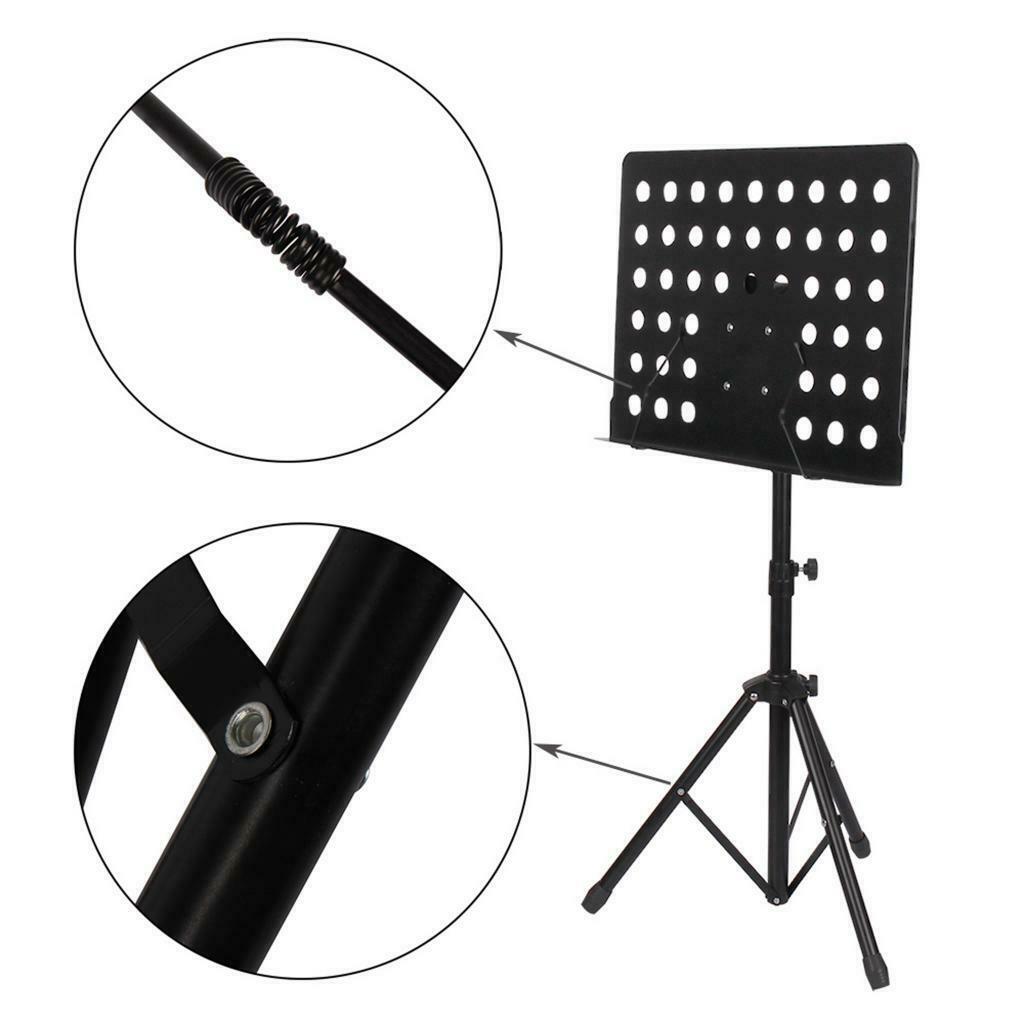 Music Rest, Professional Partition Music Rest with Clip Holder + Bag