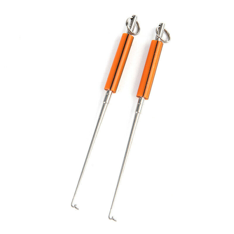 Stainless Safety Extractor Fishing Hook Detacher Remover Rapid Decoupling Dev KX