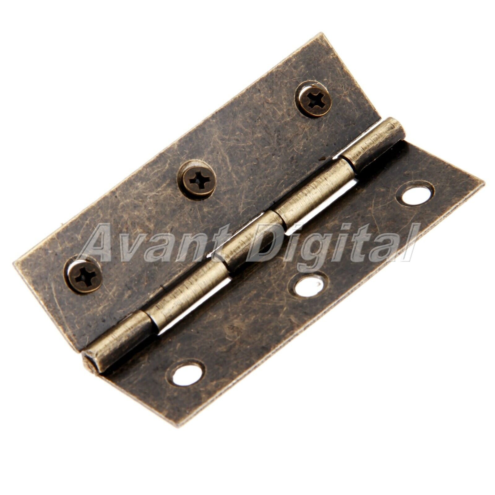 75*42mm Retro Furniture Jewelry Box Hinge Cabinet Wardrobe Door Hinges Hardware